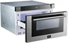 24" Inch. Microwave Drawer Oven with Touch Open Door - 1.2 Cubic Feet Electric Oven Capacity - Stainless Steel Child Safety Lock 5