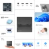 SOYO M2 Air  Mini PC: Powerful 6GB RAM, 128GB EMMC, Intel N4000, Windows 11 Pro - Compact & Ideal for Home, Business & Gaming 2