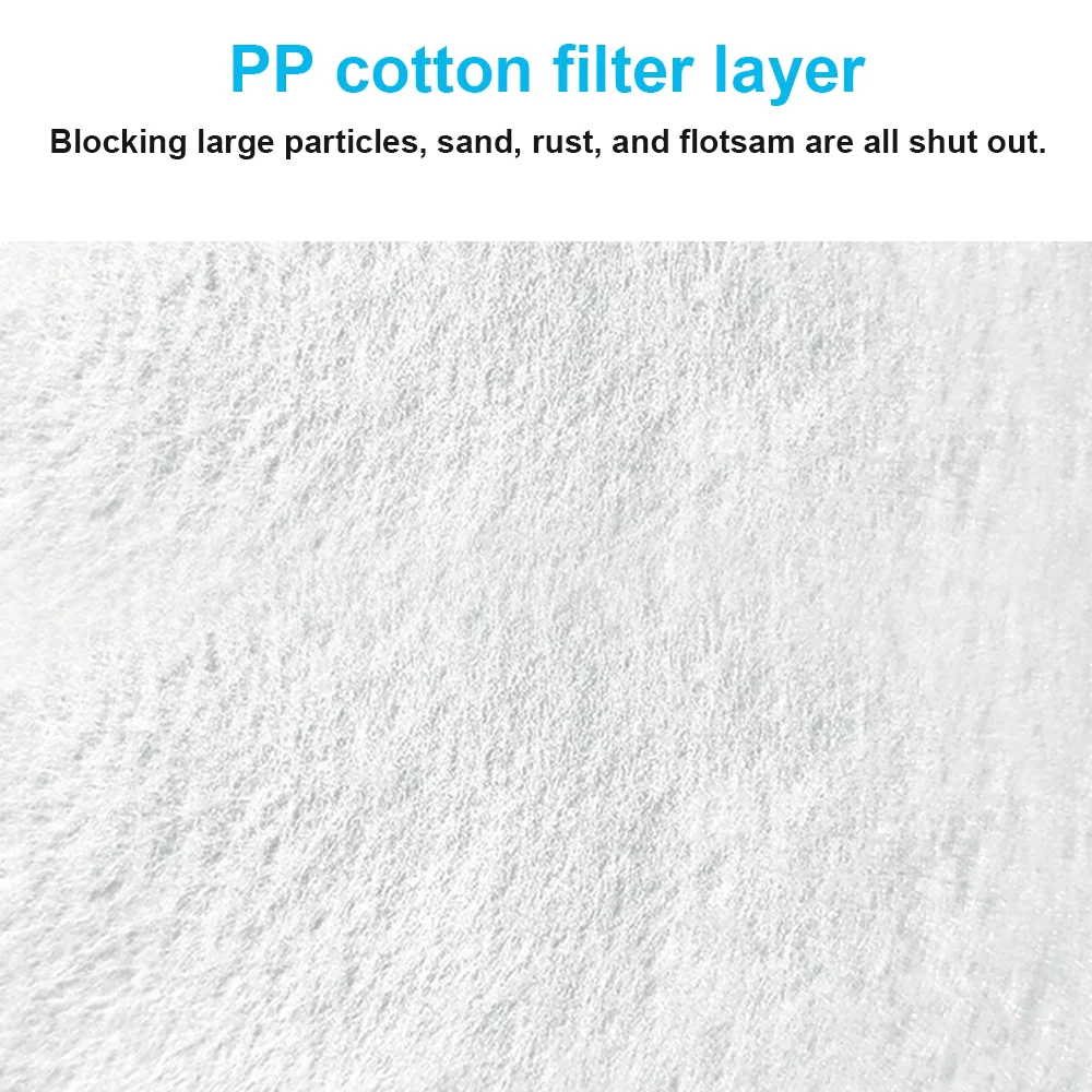 8pc Wasser Filter Patrone Haushalt Küche Wasser Reinigung Filter Wasser Kalk Aktivieren Kohlenstoff Wasser Filter – Detail 4