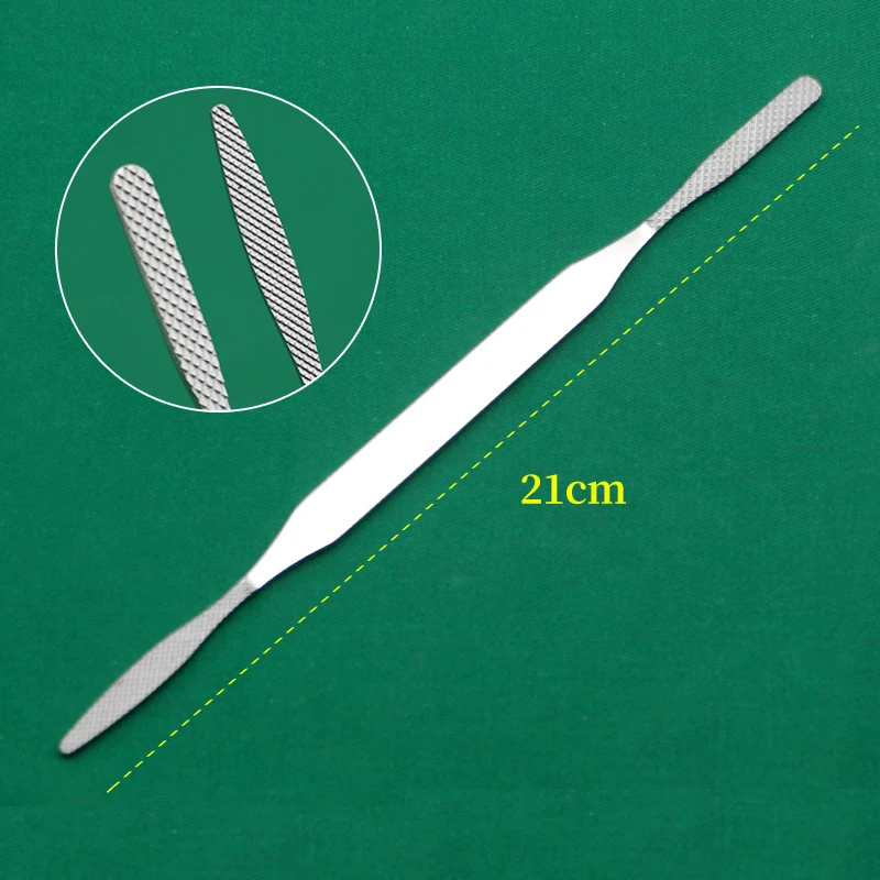 Stainless steel nose bone rub nose surgical instrument