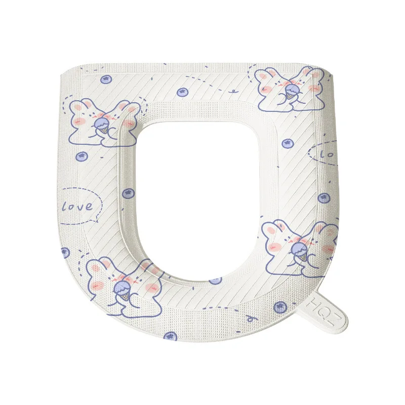 Cartoon Toilet Cushion Cushion Four Seasons Universal Barrels Set Summer Home Sitting Toilet Toilet 5