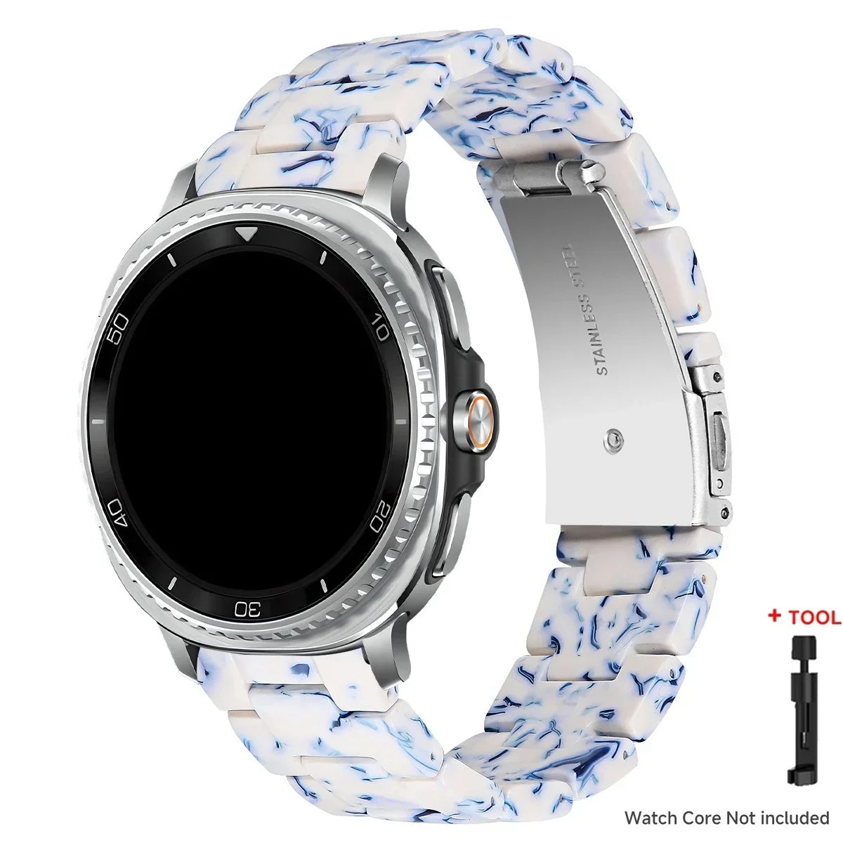 Transparent Resin Band Strap for Women – Stylish Bracelet for Watches