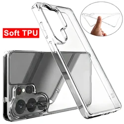 Premium Shockproof Crystal Clear Phone Case - Transparent & Anti - Yellowing - S26 Plus (Soft TPU Case)