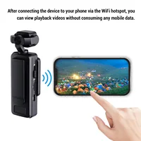 1080P Camera 1960mAh Outdoor Video Camera Support Up To 256G Anti Shake Type C Interface 1.53 Inch Screen for Photography - Image 3