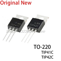 Mixed Pack of 10 High - Power Transistors in TO - 220 Package (TIP42C)