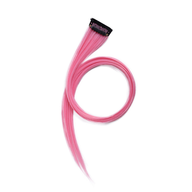 New Long Wavy Wig For Color Wigs Long Hair Highlighting Gradient Invisible Seamless Natural One-piece Hair Hanging Ears