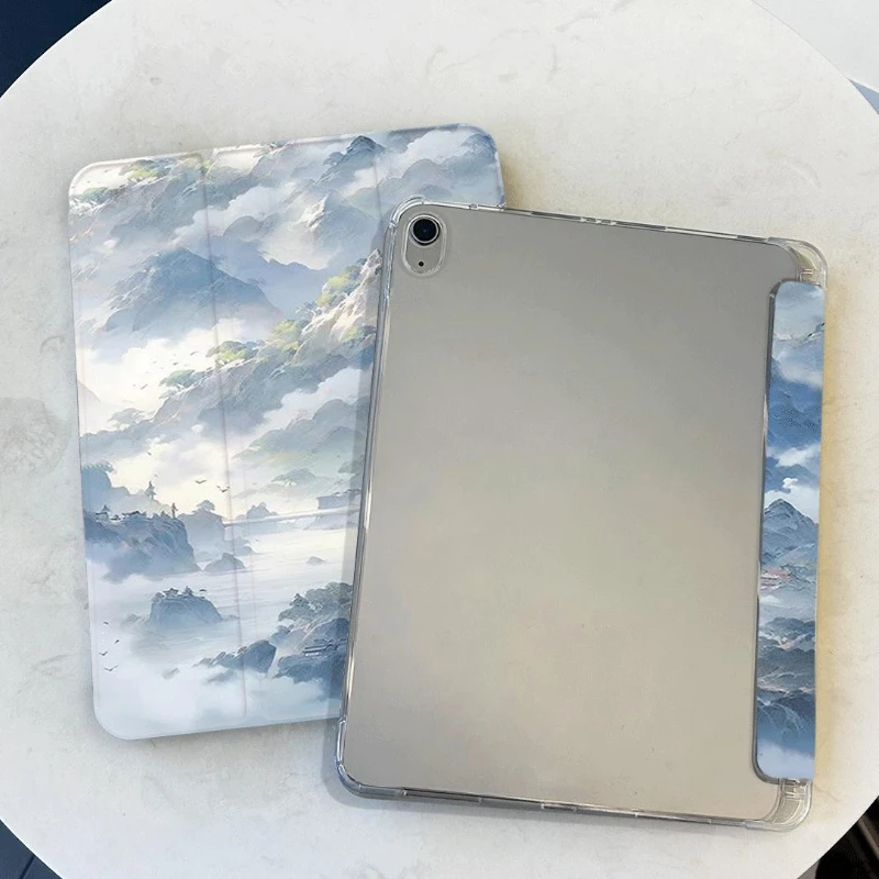 Landscape Painting Tablet Case Cover