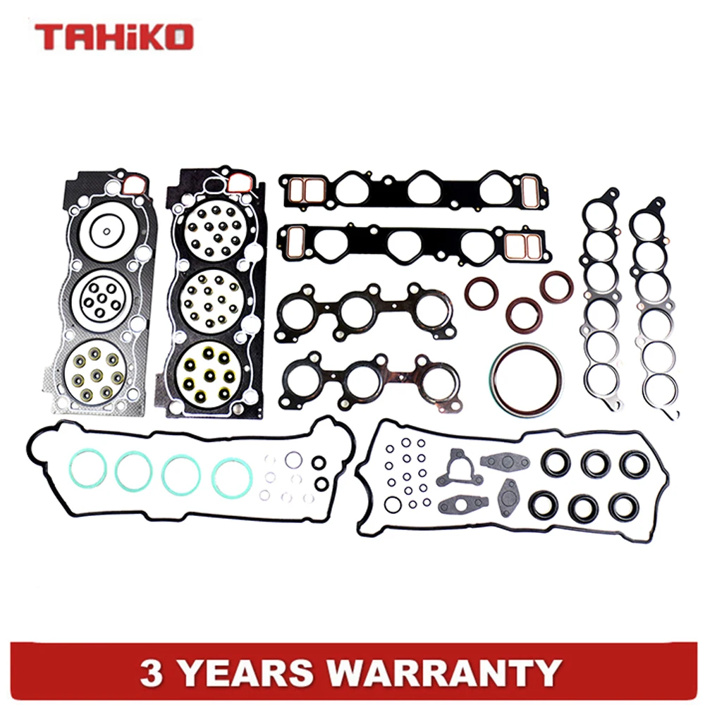 Vrs Cylinder Full Head Gasket Fit For Toyota Prado Vzj95 3.4l 5vzfe 5vz