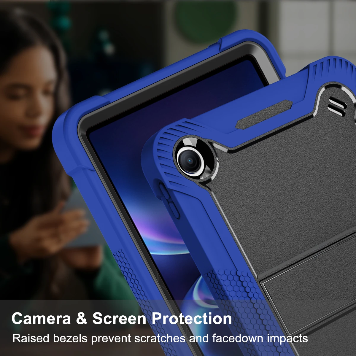 Durable Kids Shockproof Tablet Case with Kickstand – Fits 9.7 Inch Devices