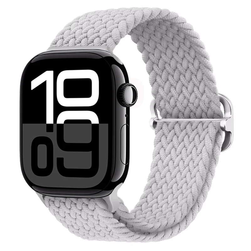 Premium Nylon Braided Strap for Smartwatch - Durable and Stylish Bracelet Design