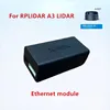 RPLIDAR A3 (A3M1/A2M7/A2M12) lidar sensor Serial port to Ethernet module Large screen interactive module With the shell 3