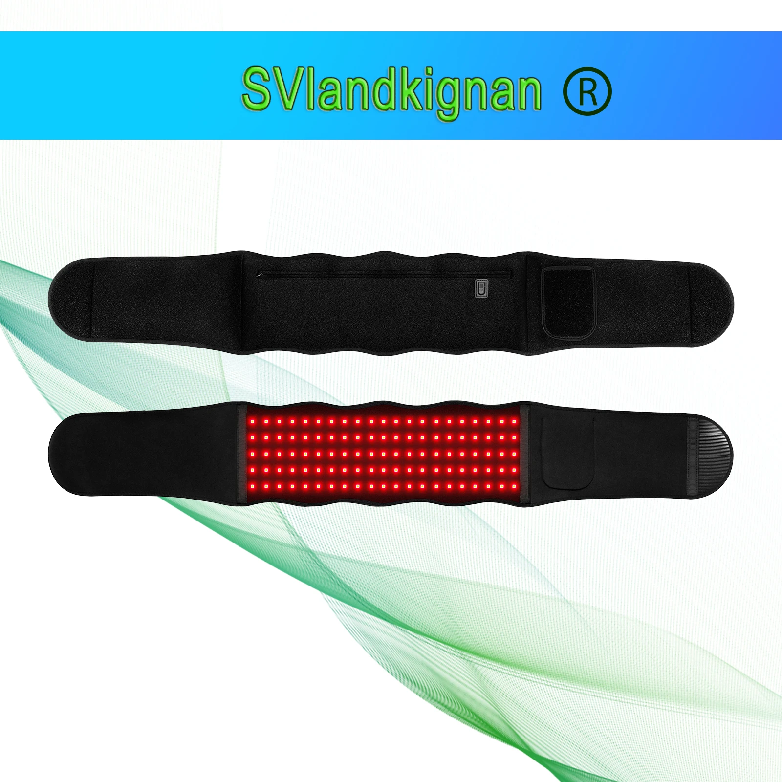 Red Light Therapy Belt Near-infrared Light Therapy Physio Relieve Back Pain Physical Fatigue