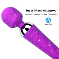 Leistungsstarker Dildo-Vibrator, AV-Zauberstab, G-Punkt-Massagegerät, Sexspielzeug für Frauen, Paare, Klitoris, stimulieren Waren für Erwachsene, USB-Aufladung 3