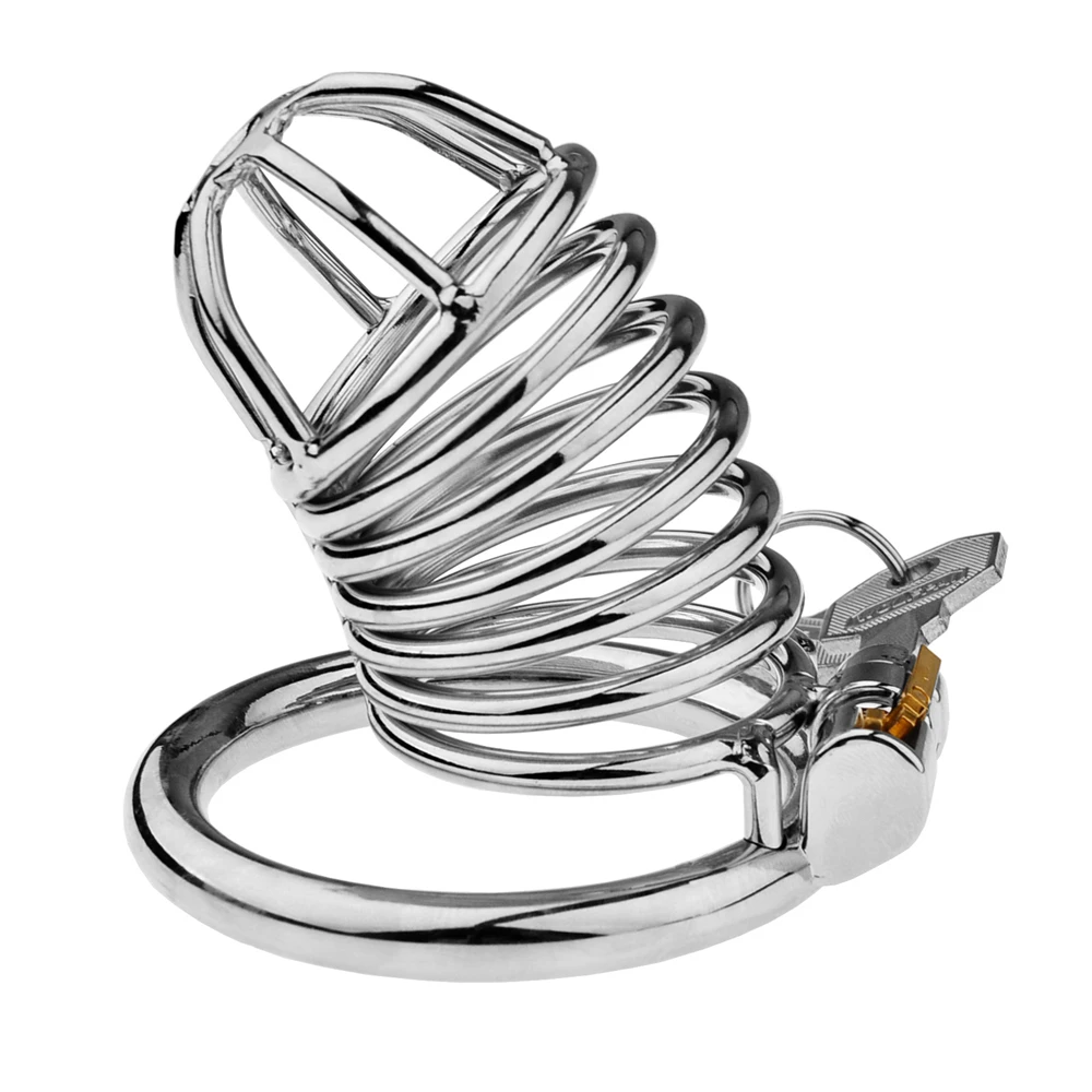 Penis Chastity Cage Big Penis Lock Male Chastity Cock Cage Device Erotic Bondage