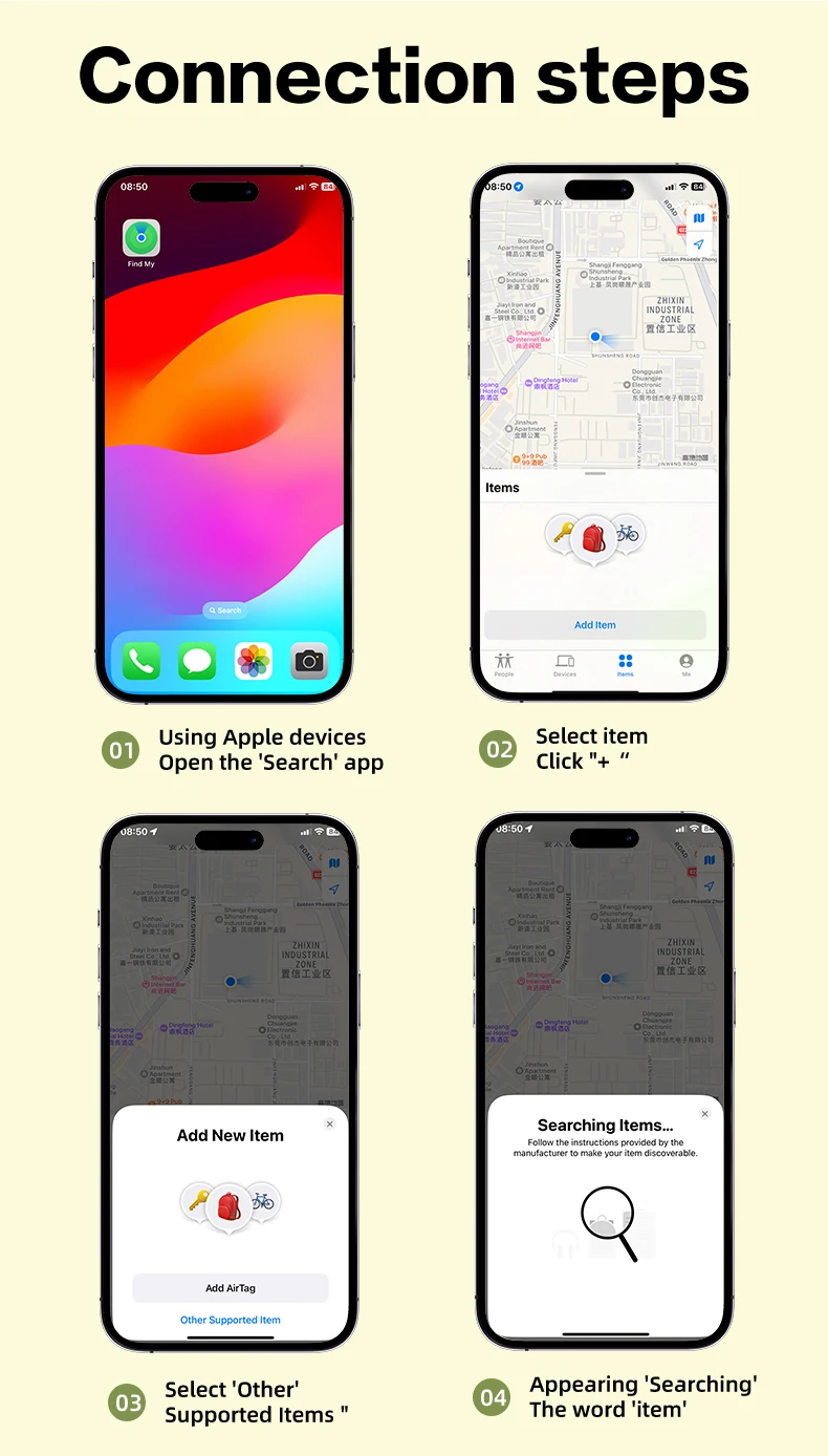 GPS tracker Airtage finein Air Tag Gps Tracker Mini Tags Key Finder Locator Localizador for Apple airtag find my iphone