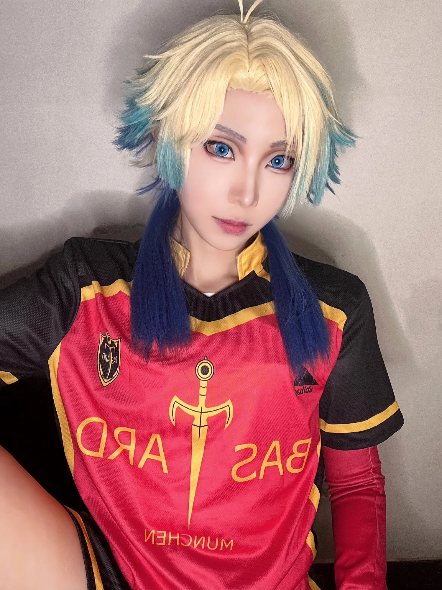 Maillot De Foot Blue Lock Blue Lock P.X.G Maillot D'anime Japonais Rin Shidou Cosplay Football T Blue Lock Plush