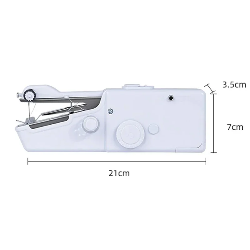 Portable Sewing Machine Manual Domestic Sewing Machine Presser Foot Handheld Rope-free Electric Quick Build DIY Apparel Supplies 6