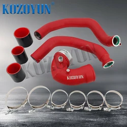 Intercooler Charge pipe Boost Pipe intake turbo pipe Kit For BMW S55 F80 M3 / F82 F83 M4 / F87 M2C