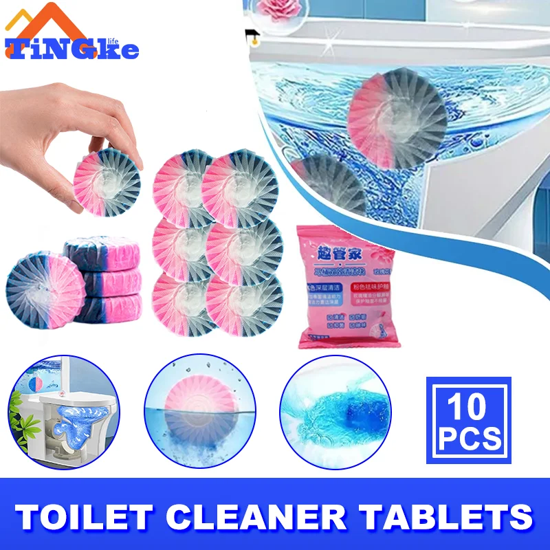 

Toilet Bowl Cleaner Tablets Deep Cleaning Washer Deodorant Cleaning Agent Pills Toilet Tank Cleaners Remove Urine Stains Odor