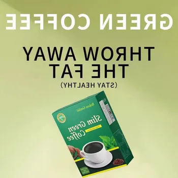 18 pz/scatola Naturale Premium Sicuro Sottile Verde Fit Pancia Caffè Shake Perdita di Peso delle Donne/Uomini Veloce Dimagrante Casa Essenziale Decoratio