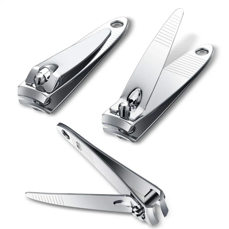 12/15 PCS Nail Clipper Premium Stainless Steel Fingernail Clipper Cutters With Nail File Sharp