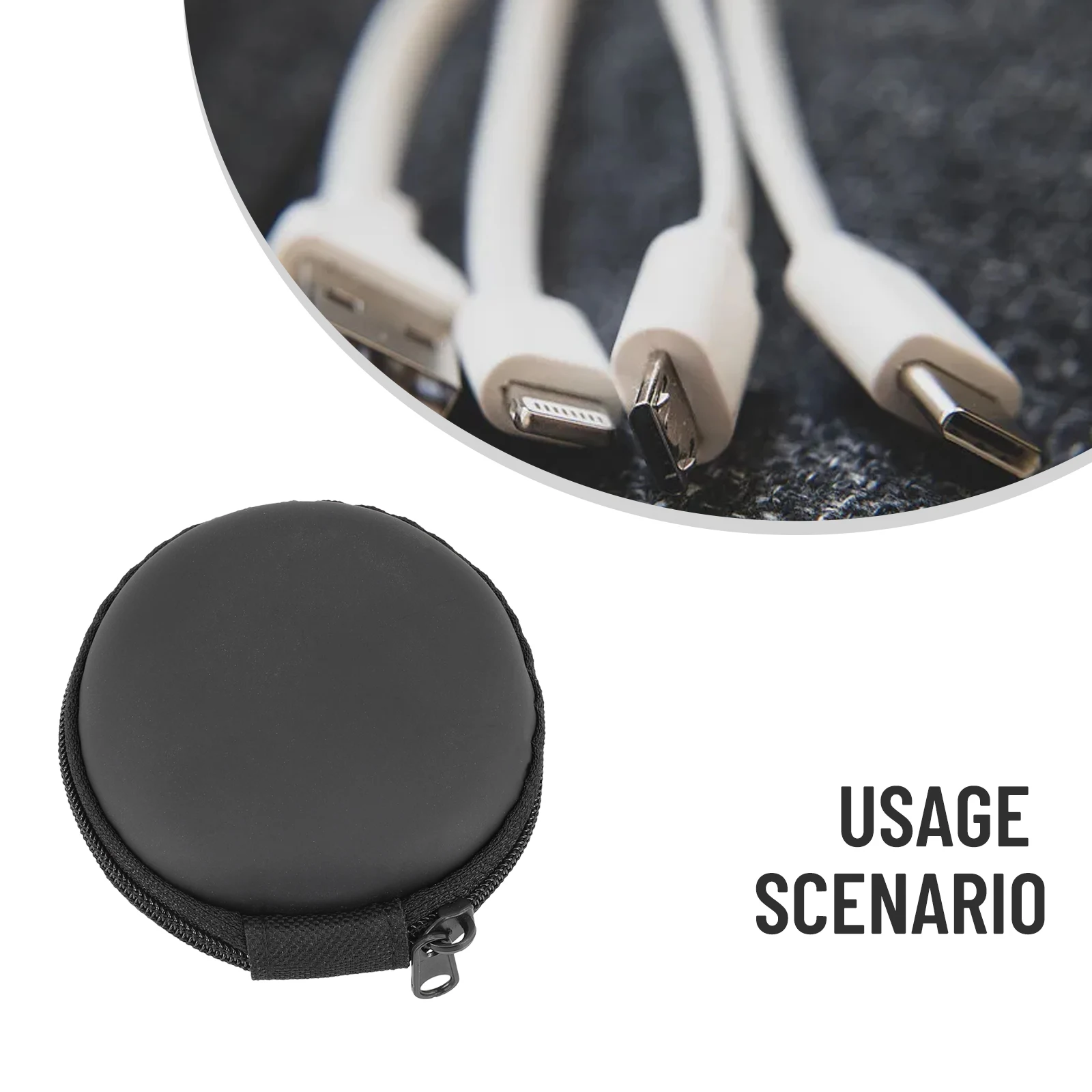 

Durable For Earphone Storage Bag with Compression Resistant and Waterproof Features for Safekeeping of Small Electronics