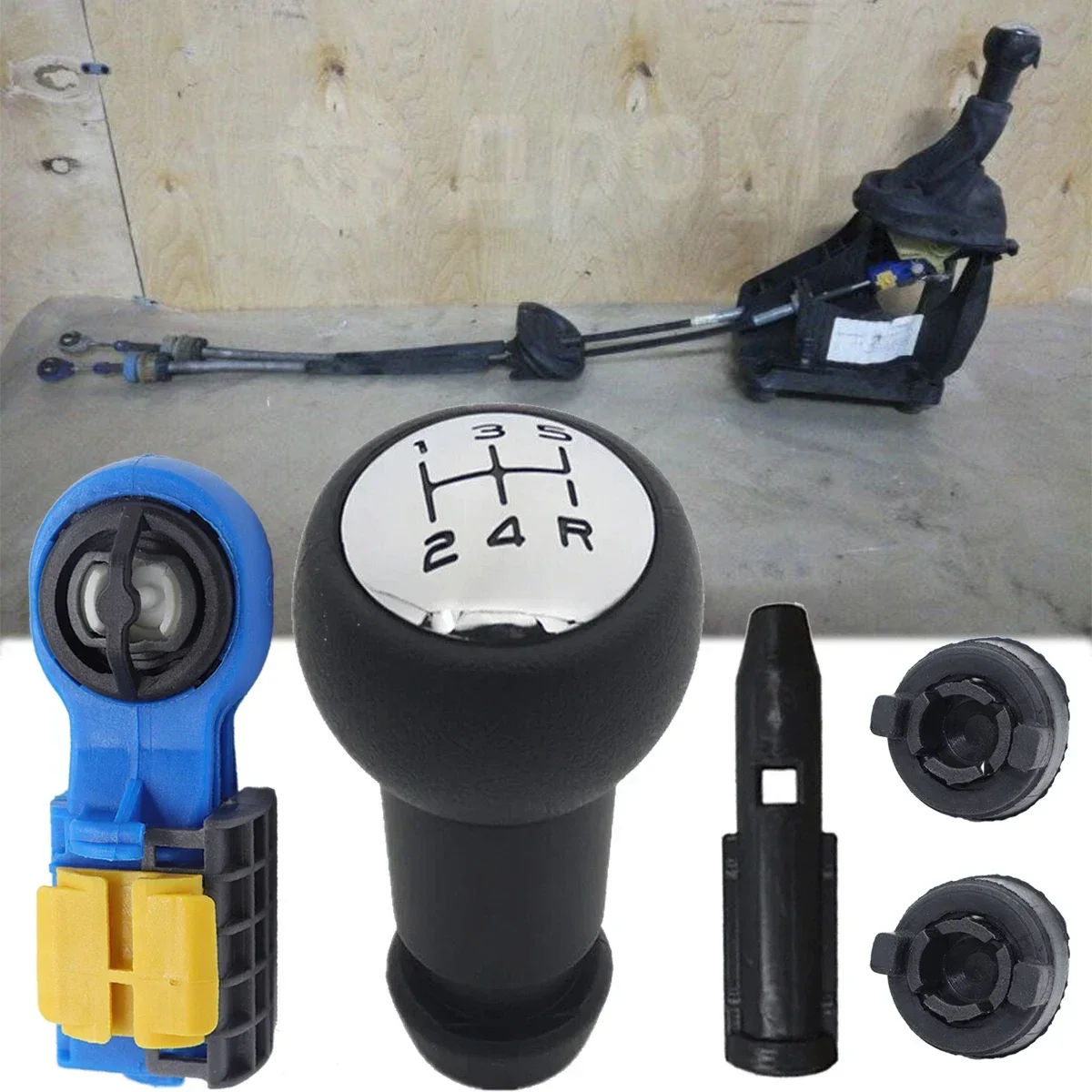 Gearbox Repair Kit For Citroen C3 I Hatchback 2002-2009 2010 5 Speed Knob Pen Linkage Control Cable Manual Transmission Rebuild