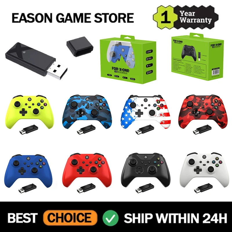 Controller Di Gioco Wireless Xbox Usa Controller Di Gioco Usb Ricaricabile A Doppia Vibrazione 2.4G Per Pc/Xbox One/Onex
