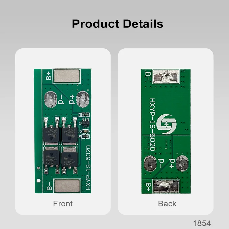 BMS 1S 12A 20A 25A 3.7V lithium battery protection board 18650 4.2V charging vol