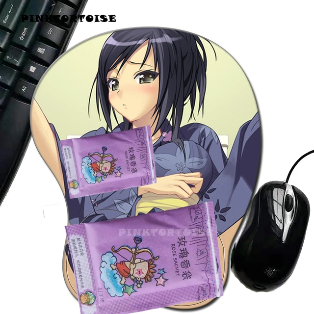 PINKTORTOISE Anime 3D Sion Astala Mouse Pad with Silicone Wrist