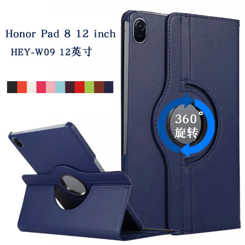 Per Honor Tablet 8 Custodia Per Tablet Supporto Rotante A 360 Gradi Tablet Funda Cover Per Huawei Honor Pad 8 12 Pollici Hey-W09