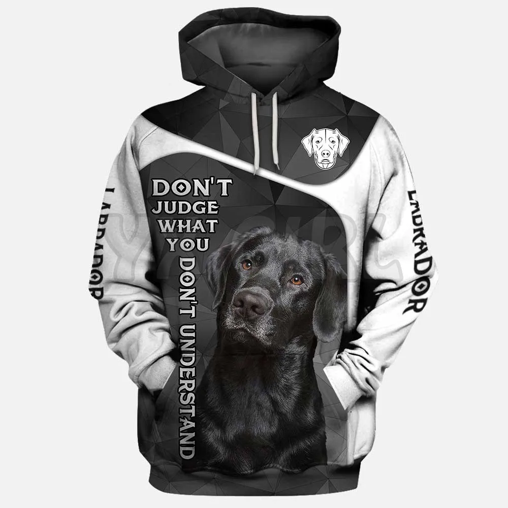 Don't Judge What You Dont Understand Malinois  3D Printed Hoodies  Unisex Pullovers Funny Dog Hoodie Casual Street Tracksuit