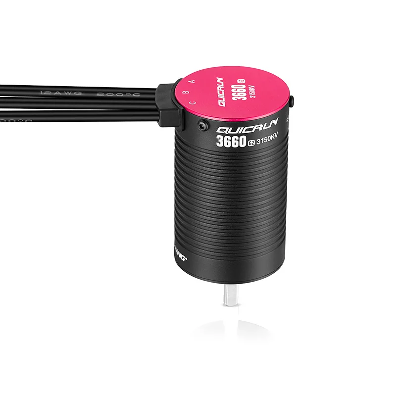 Hobbywing-rcカーバギー用のsensorlessブラシレスモーター、quicrun