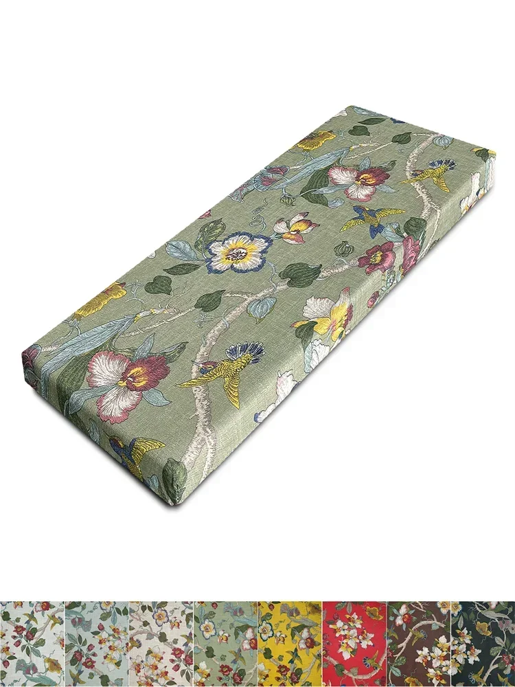 thumbnail image 1 of Cojín de banco personalizable de 3 cm de grosor, cojín decorativo adecuado para silla de salón de jardín, taburete de restaurante, taburete cambiador de zapatos, 1 of 5