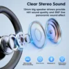 New Bee M53 Wireless Headset Bluetooth Driving Headphone with Dual-Mic Noise Cancelling Handsfree Single Earpiece Earphones 5