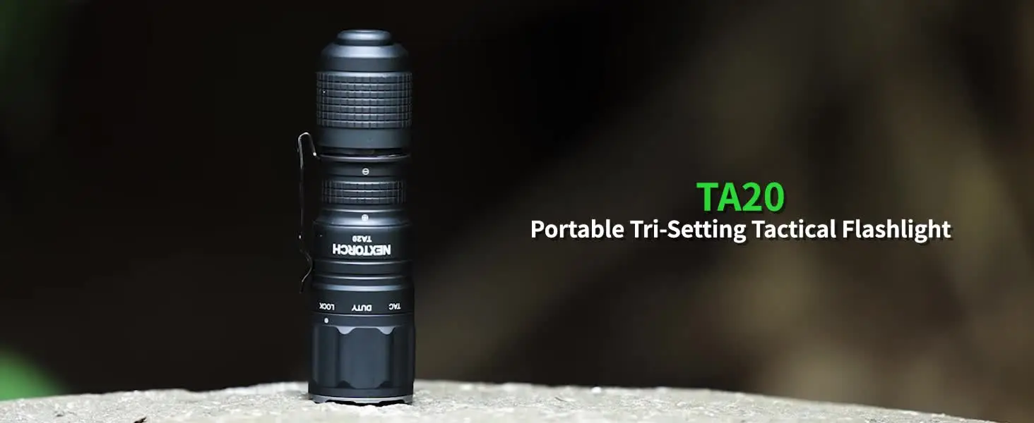 NEXTORCH TA20 懐中電灯 小型 led 強力 充電式 1000ルーメン