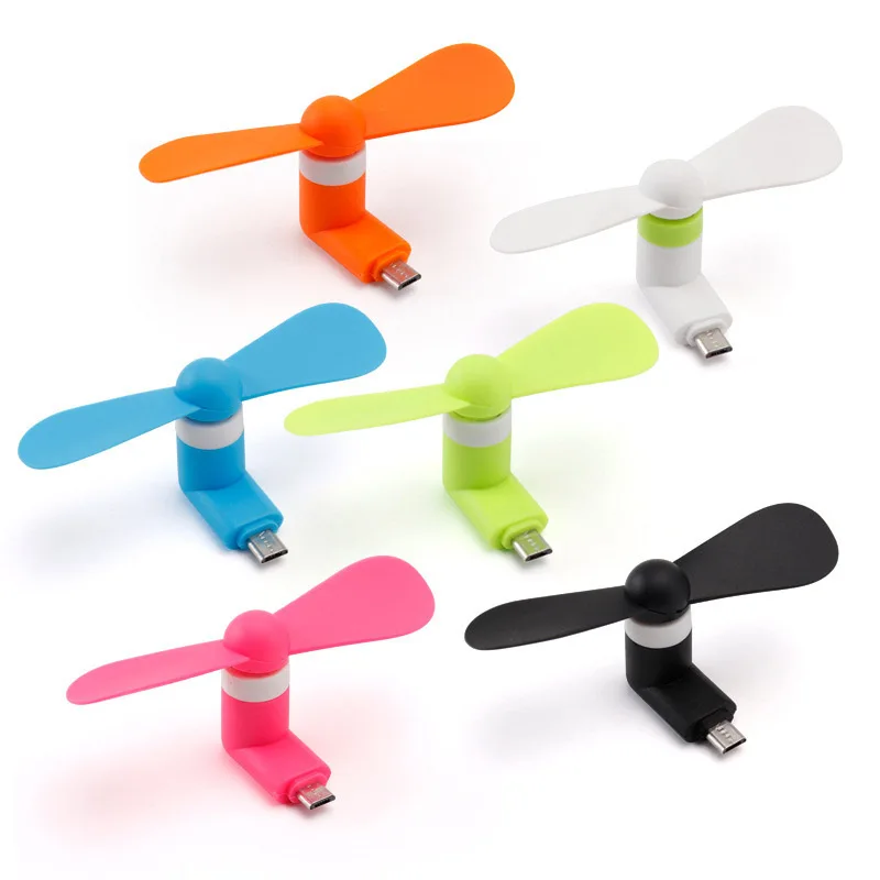 2in1 Type C Micro USB Mini Fan Radiator for Samsung Xiaomi Huawei HTC Phone Mini Portable Mobile Phone Small Fan mini fan cooling fan mini exhaust fan
