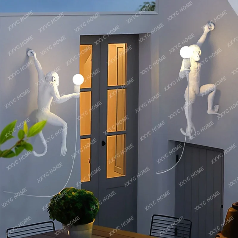 

Outdoor Waterproof Wall Lamp Garden Lamp Outdoor Landscape Garden Lamp Stairs Aisle Light Monkey Wall Lamp Exterior Wall Lamp