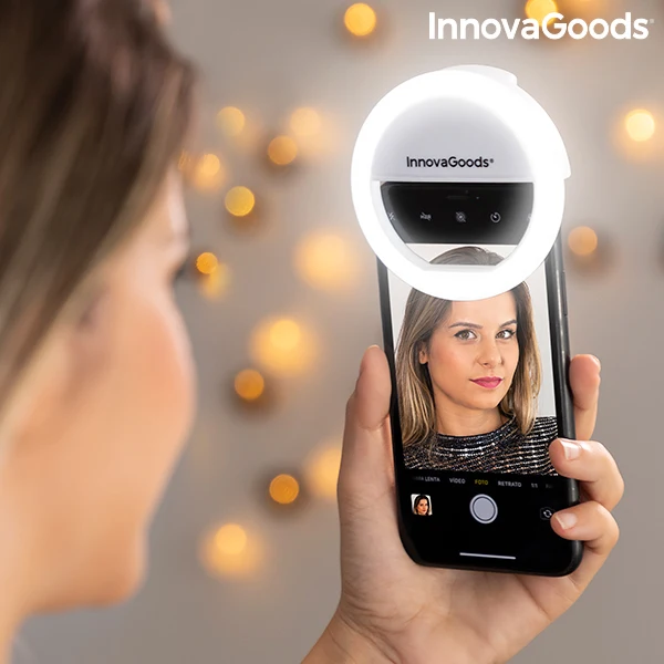 Rechargeable Selfie Ring Light InnovaGoods _ - AliExpress Mobile
