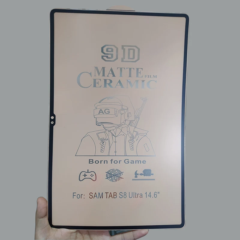 Cerâmica Matte hd Film Protetor de Tela sem Impressão Digital Não Vidro Samsung Galaxy Tab s8 s9 s7 Além Disso Ultra s9 fe S7fe a8