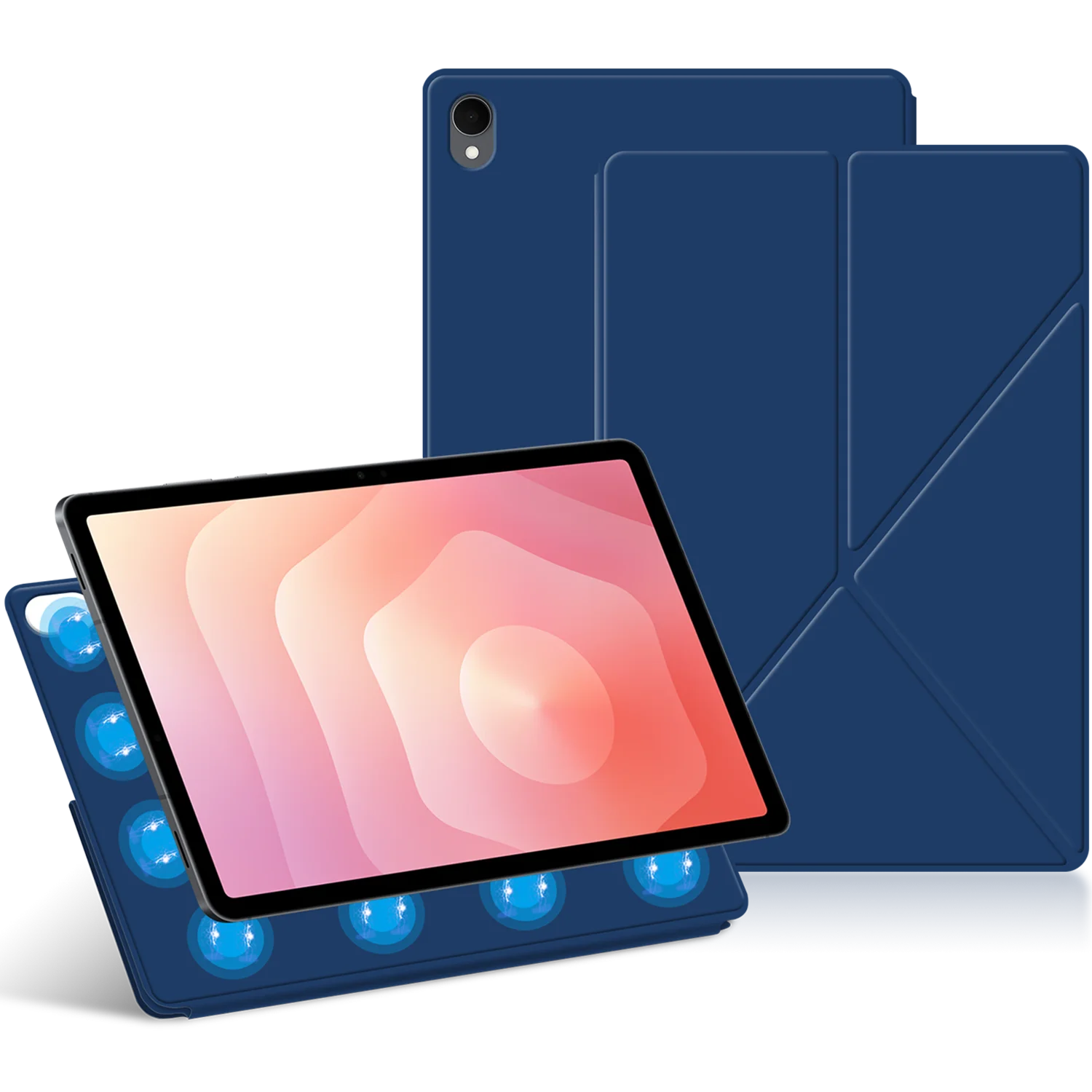 Enhanced Multi-Folding Stand Magnetic Smart Case