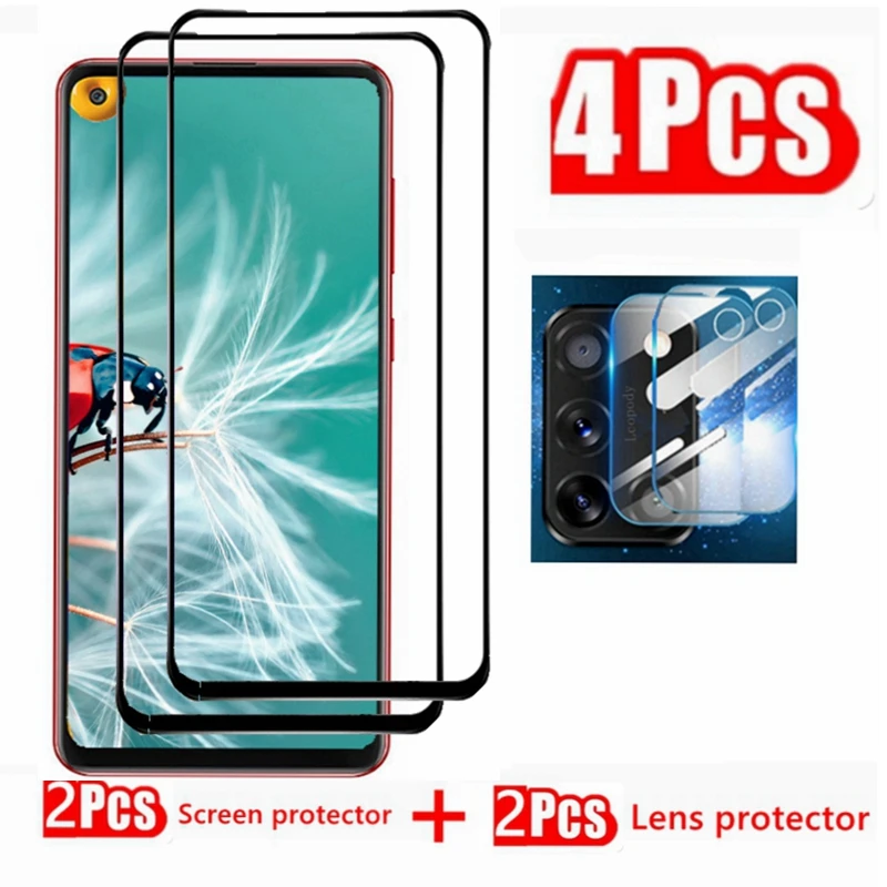 Premium Full Coverage Screen & Camera Protector Set - Enhanced Durability Glass Film