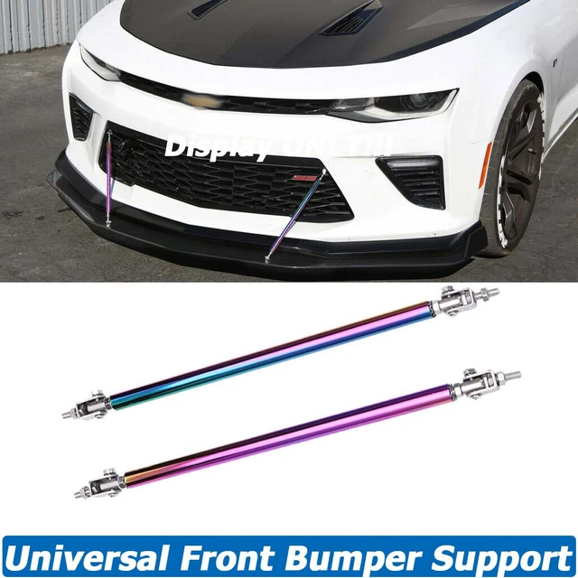 15cm Adjustable Front Bumper Lip Splitter Strut Rod Tie Bar