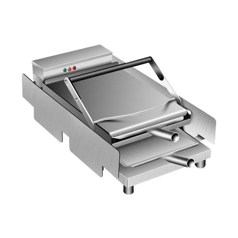 Layers Hamburger Baking Machine Commercial Fast Heating Burger Maker Joint Equipment with Non-Stick Pan/12pcs x 2