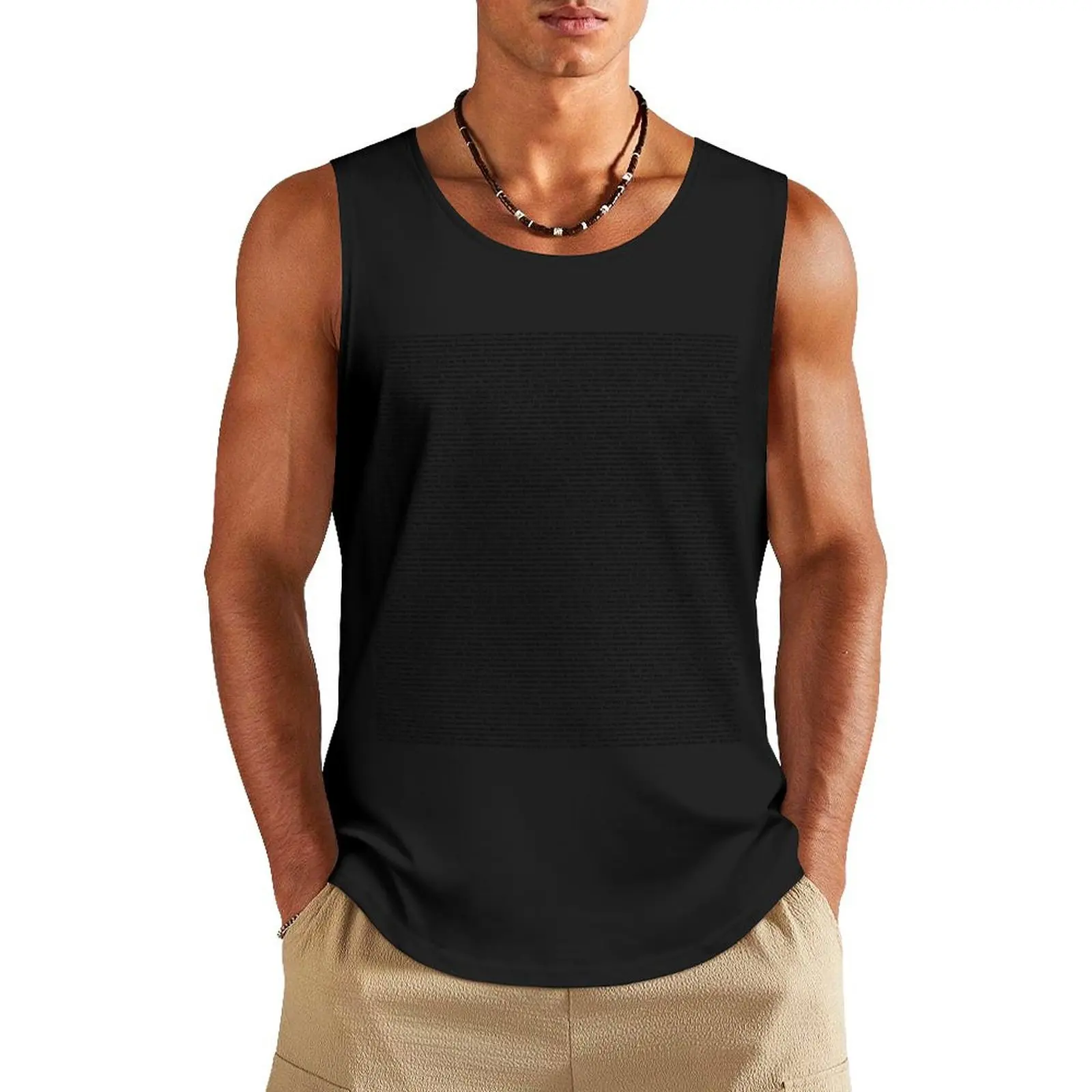 

The Office pilot episode script (us) Tank Top t-shirts for Men's gym summer Men's tops gym