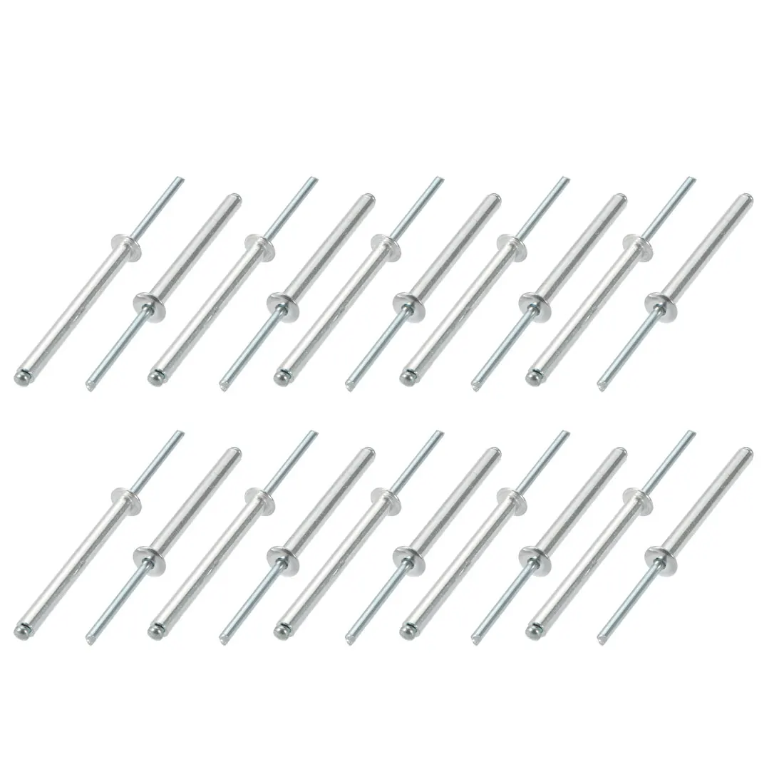 uxcell aluminio aco open end blind rebites 01