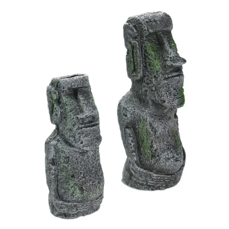 Kreativität römische Oster insel Aquarium Dekoration Einrichtungs gegenstände Zubehör Aquarium Dekor Wohn accessoires – Detail 8