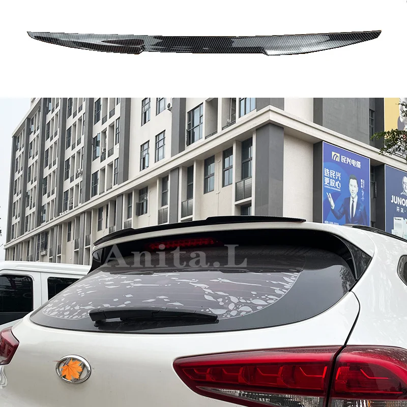 

For Hyundai Tucson 2015-2022 Roof Spoiler ABS Plastic Unpainted Colour Rear Trunk Wing Tail Spoiler Body Kit Accessories Styling
