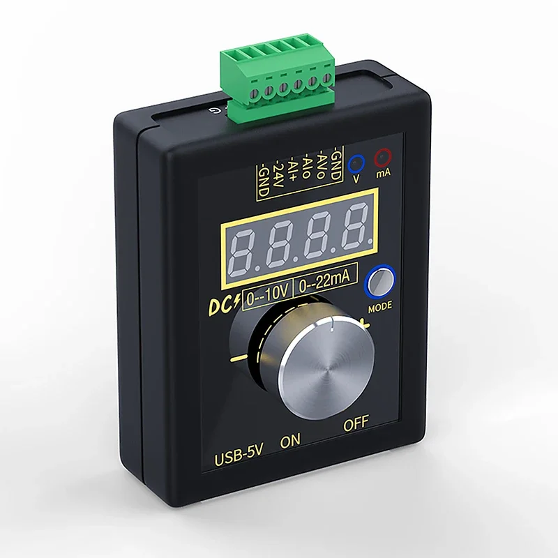 1PC Digital 4-20mA 0-10V Voltage Signal Generator 0-20mA Current Transmitter Professional Electronic Measuring Instruments