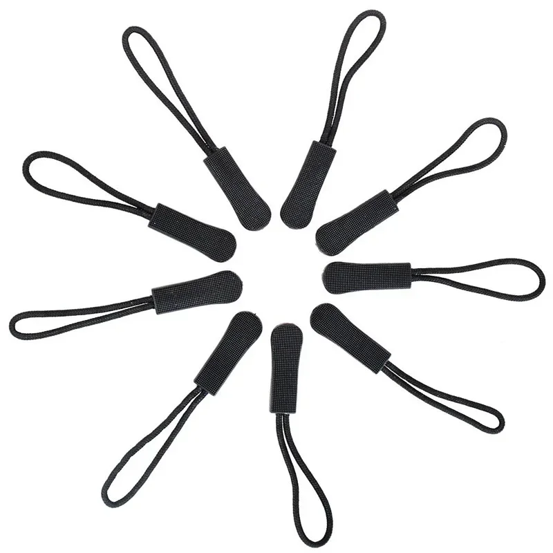 Zipper Pulls Replacement Cord Extender for Backpacks Jackets Luggage